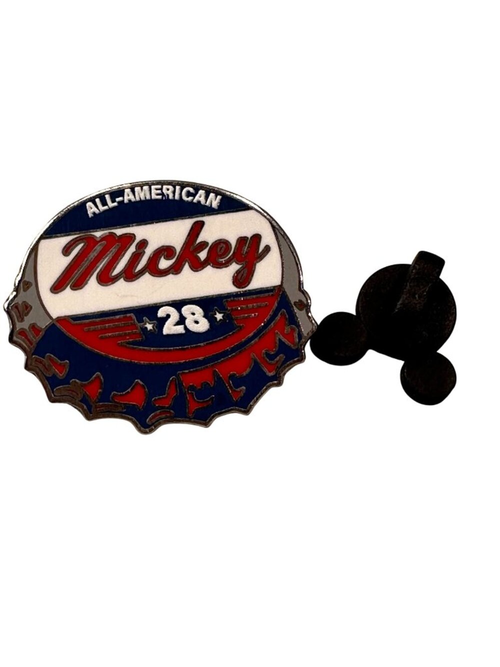 Disney Mickey All American Bottle Cap 2018 Booster Set Trading Pin Badge